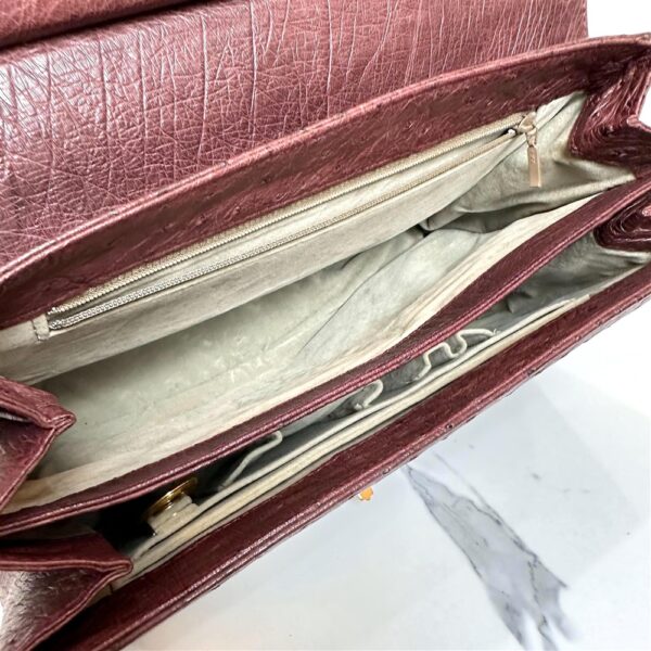 4014-Túi xách tay/đeo chéo-JRA OSTRICH leather handbag13