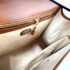 4011-Túi xách tay-LAMAF Italy brown leather handbag-Khá mới16