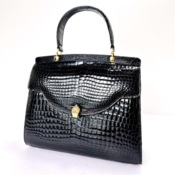 4019-Túi xách tay-CROCODILE skin handbag-Khá mới1