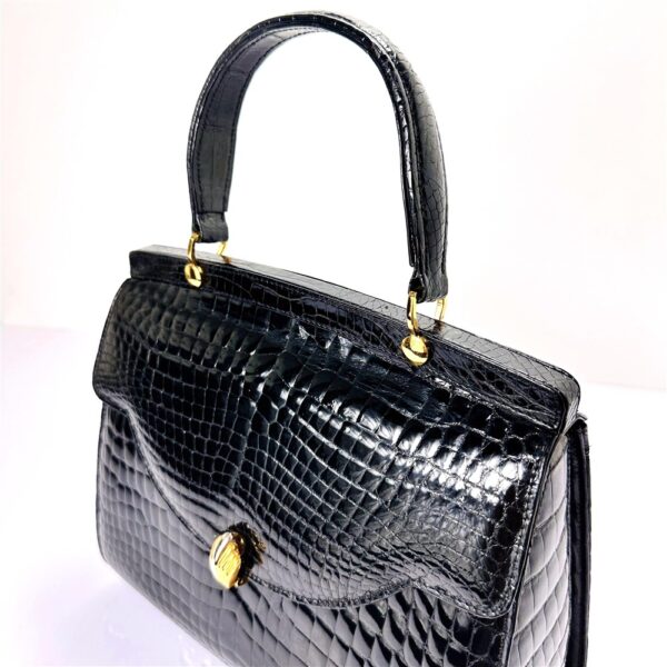 4019-Túi xách tay-CROCODILE skin handbag-Khá mới2