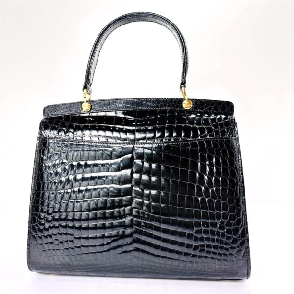 4019-Túi xách tay-CROCODILE skin handbag-Khá mới4