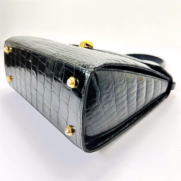 4019-Túi xách tay-CROCODILE skin handbag-Khá mới7