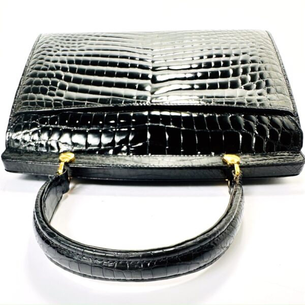 4019-Túi xách tay-CROCODILE skin handbag-Khá mới9