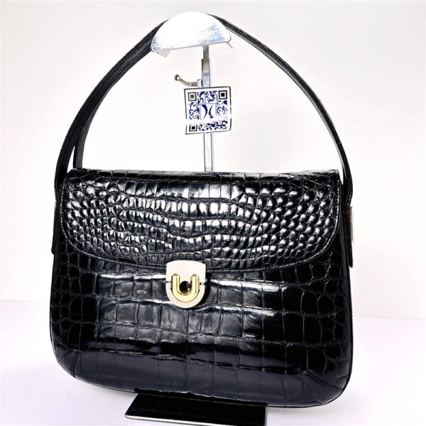 4018-Túi xách tay-CROCODILE skin handbag-Khá mới1