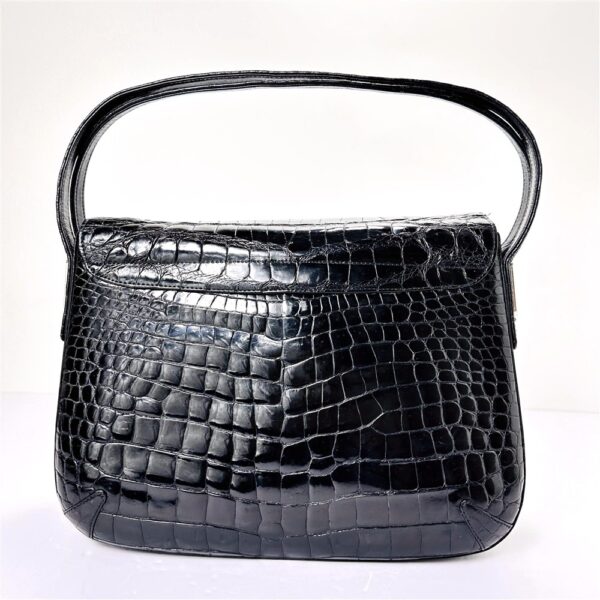 4018-Túi xách tay-CROCODILE skin handbag-Khá mới3