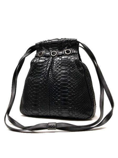 4247-Túi đeo vai da trăn-ANKH JET python skin shoulder bag0