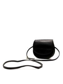 4148-Túi đeo chéo-COACH Casey black leather crossbody bag
