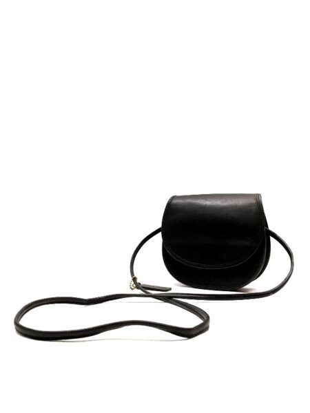 4148-Túi đeo chéo-COACH Casey black leather crossbody bag0