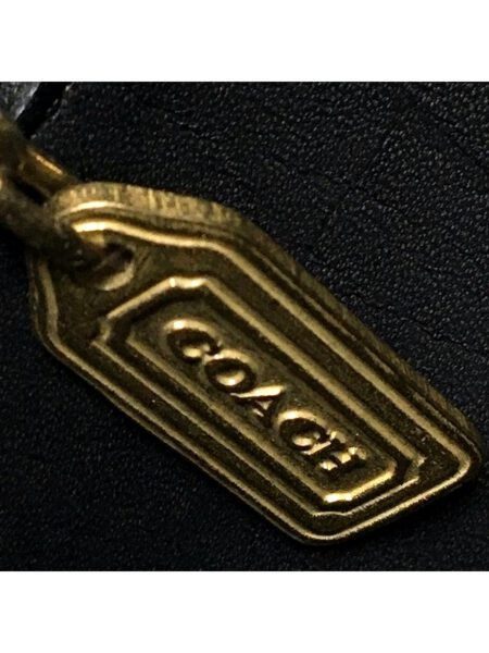 4148-Túi đeo chéo-COACH Casey black leather crossbody bag4