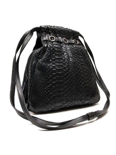 4247-Túi đeo vai da trăn-ANKH JET python skin shoulder bag1
