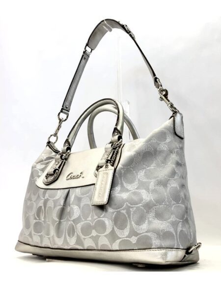 4326-Túi xách tay/đeo vai-COACH signature satchel bag1