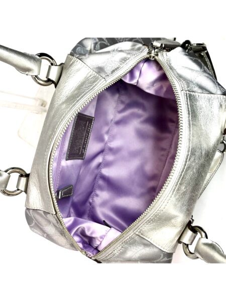 4326-Túi xách tay/đeo vai-COACH signature satchel bag8