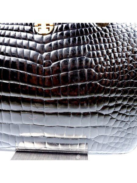 4258-Túi xách tay-GINO TROMBA crocodile skin tote bag3