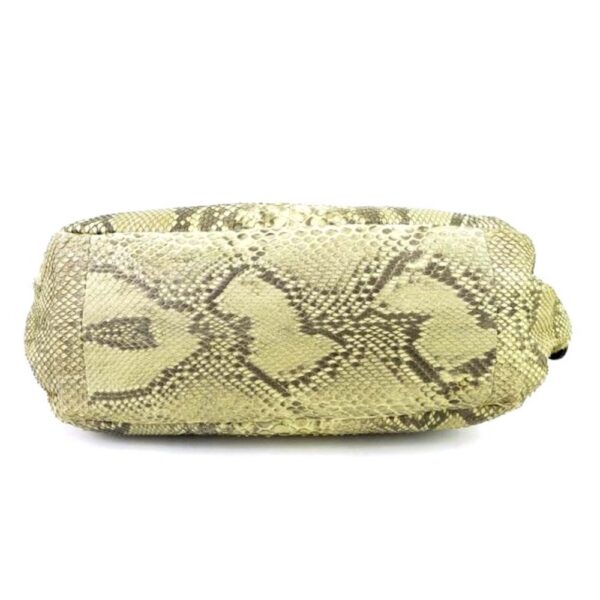 4266-Túi xách tay/đeo chéo-Python skin satchel bag3