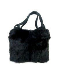 4269-Túi xách tay da tự nhiên-WA&CO fur leather tote bag