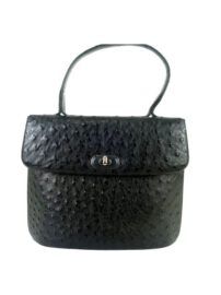 4262-Túi xách tay da đà điểu-TOKYO Ostrich leather handbag