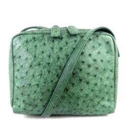 4274-Túi đeo chéo da đà điểu-Ostrich leather crossbody bag