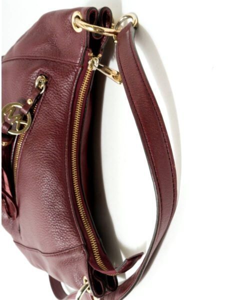 4348-Túi xách tay/đeo vai-MICHAEL KORS Charm Tassel Covertible leather satchel bag5