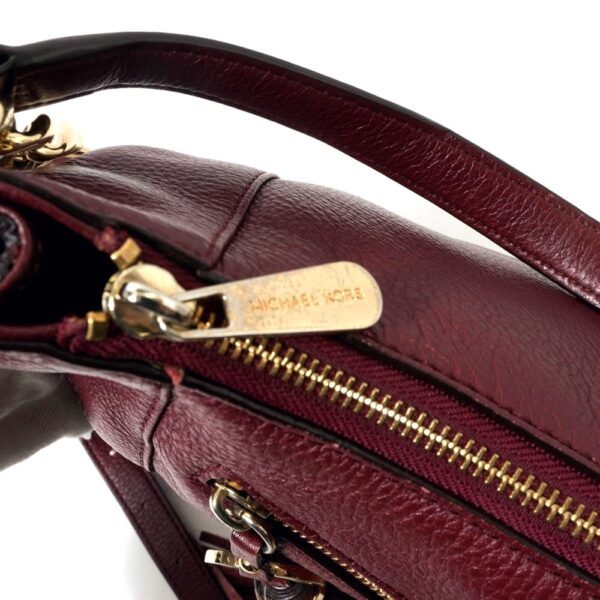 4348-Túi xách tay/đeo vai-MICHAEL KORS Charm Tassel Covertible leather satchel bag8