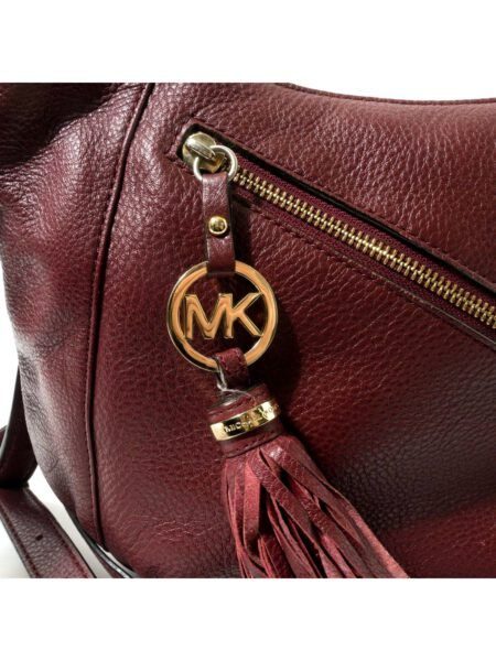 4348-Túi xách tay/đeo vai-MICHAEL KORS Charm Tassel Covertible leather satchel bag6