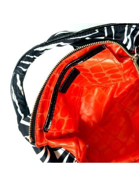 4354-Túi xách tay-KATE SPADE zebra pattern cloth tote bag6