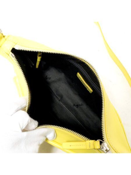 4376-Túi đeo chéo-AGNES B leather crossbody bag9