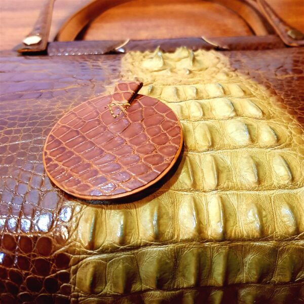 4055-Túi xách tay da cá sấu-Crocodile skin tote bag8