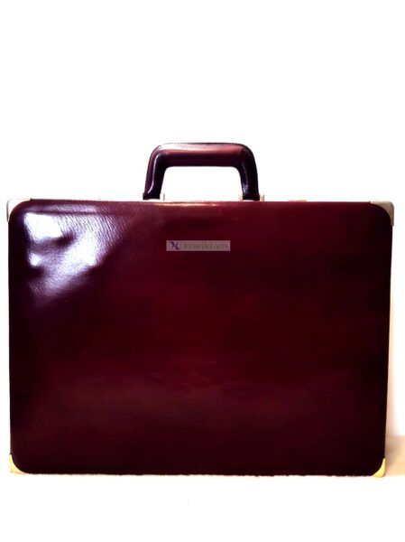 4078-Cặp da nam-FRANZEN vintage briefcase0