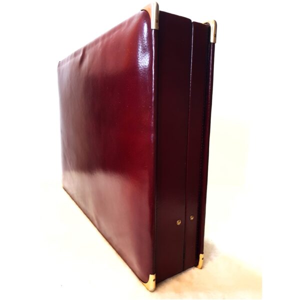 4078-Cặp da nam-FRANZEN vintage hard briefcase4