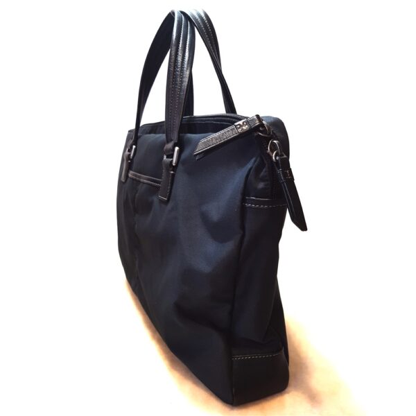 4082-Cặp nam-COACH cloth & leather business bag-Như mới3
