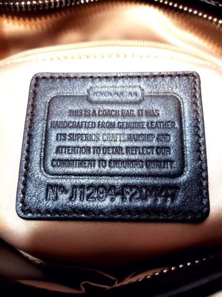 4301-Túi xách tay/đeo vai-COACH patent leather satchel bag10