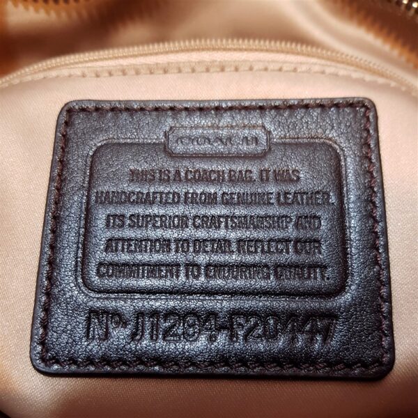 4301-Túi xách tay/đeo vai-COACH Ashley Purse Brown Patent Leather satchel bag10