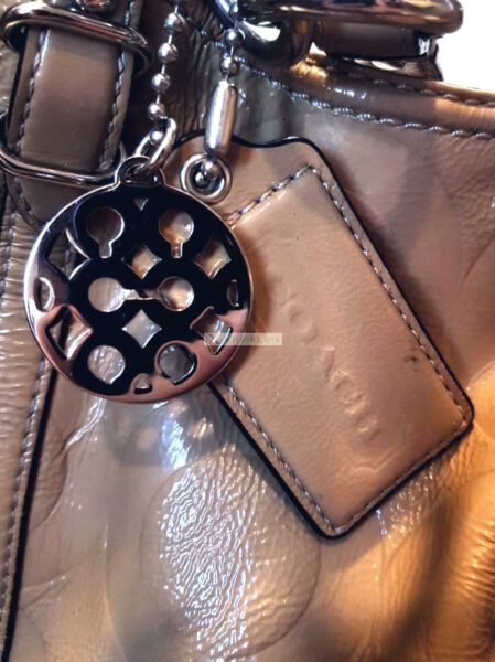 4333-Túi xách tay/đeo vai-COACH patent leather tote bag6