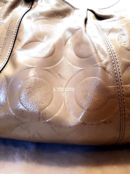 4333-Túi xách tay/đeo vai-COACH patent leather tote bag9