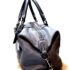 4314-Túi xách tay/đeo vai-COACH Ashley gray leather satchel bag1