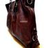 4317-Túi xách tay/đeo vai-COACH brown leather tote bag3