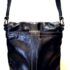 4322-Túi đeo chéo-COACH Soho Hip Flap black leather messenger bag2