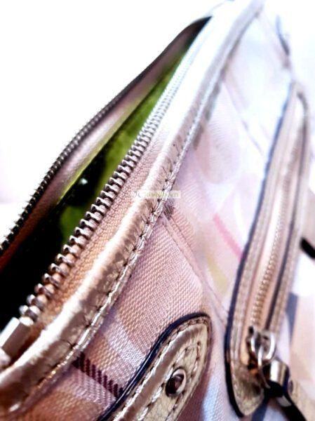 4323-Túi đeo chéo-COACH Daisy Signature Tattersall messenger bag5