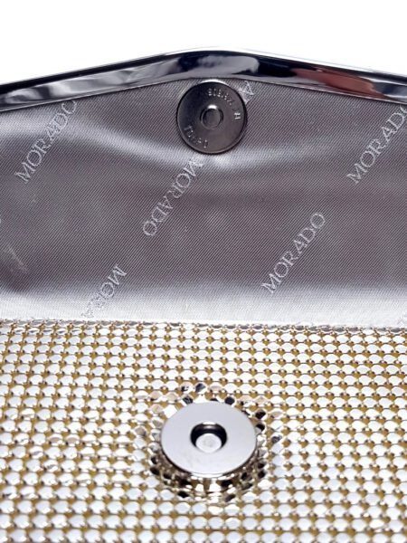 5017-Túi xách tay/đeo vai-MORADO silver metal shoulder bag7