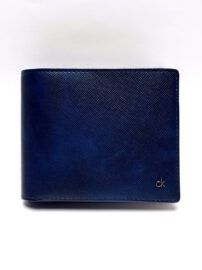 5005-CALVIN KLEIN leather wallet-Ví vuông nam-Mới 100%