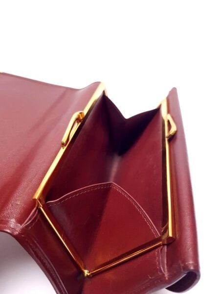 5018-Ví dài nữ-CARTIER Mastline Bordeaux Leather wallet3
