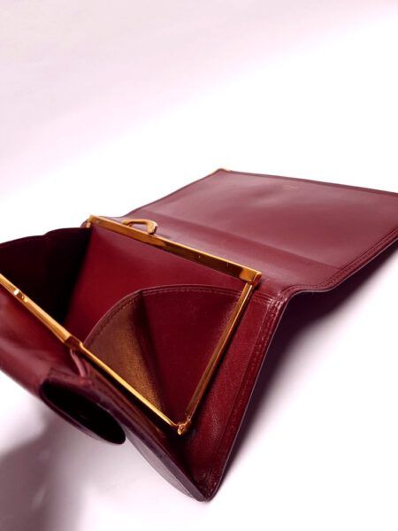 5018-Ví dài nữ-CARTIER Mastline Bordeaux Leather wallet5