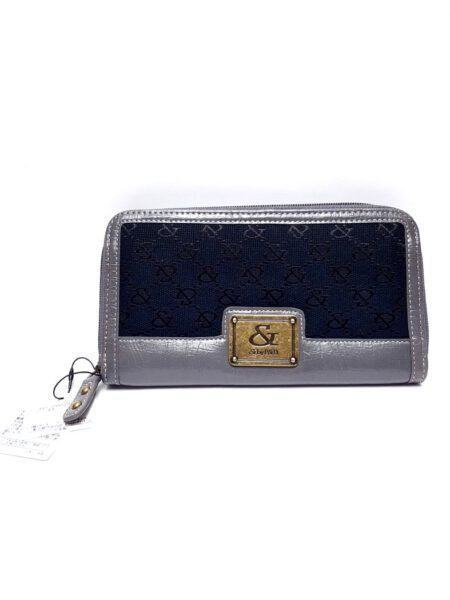 5019-Ví dài nữ-P & D PINKY and DIANA gray wallet1