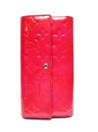 5000-Ví dài nữ-LOUIS VUITTON vernis pink leather wallet