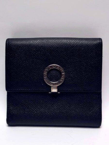 5008-Ví nam/nữ-BVLGARI men’s/women’s compact flap wallet1