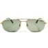 4526-Kính mát nam/nữ (used)-BURBERRYS 922 aviator sunglasses5
