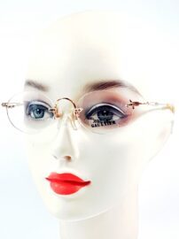 5512-Gọng kính nữ/nam (new)-JEAN PAUL GAULTIER 55 8108 rimless eyeglasses frame