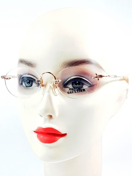 5512-Gọng kính nữ/nam (new)-JEAN PAUL GAULTIER 55 8108 rimless eyeglasses frame0