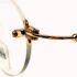 5512-Gọng kính nữ/nam-Mới/Chưa sử dụng-JEAN PAUL GAULTIER 8108 rimless eyeglasses frame6