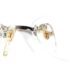 5515-Gọng kính nữ (new)-BUBERRYS 1007 rimless eyeglasses frame9
